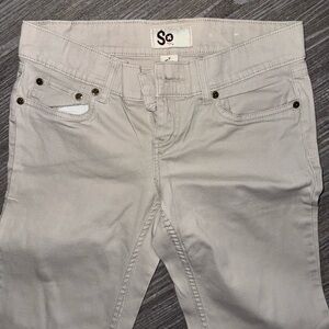 SO Cream Skinny Jeans Stretch Denim